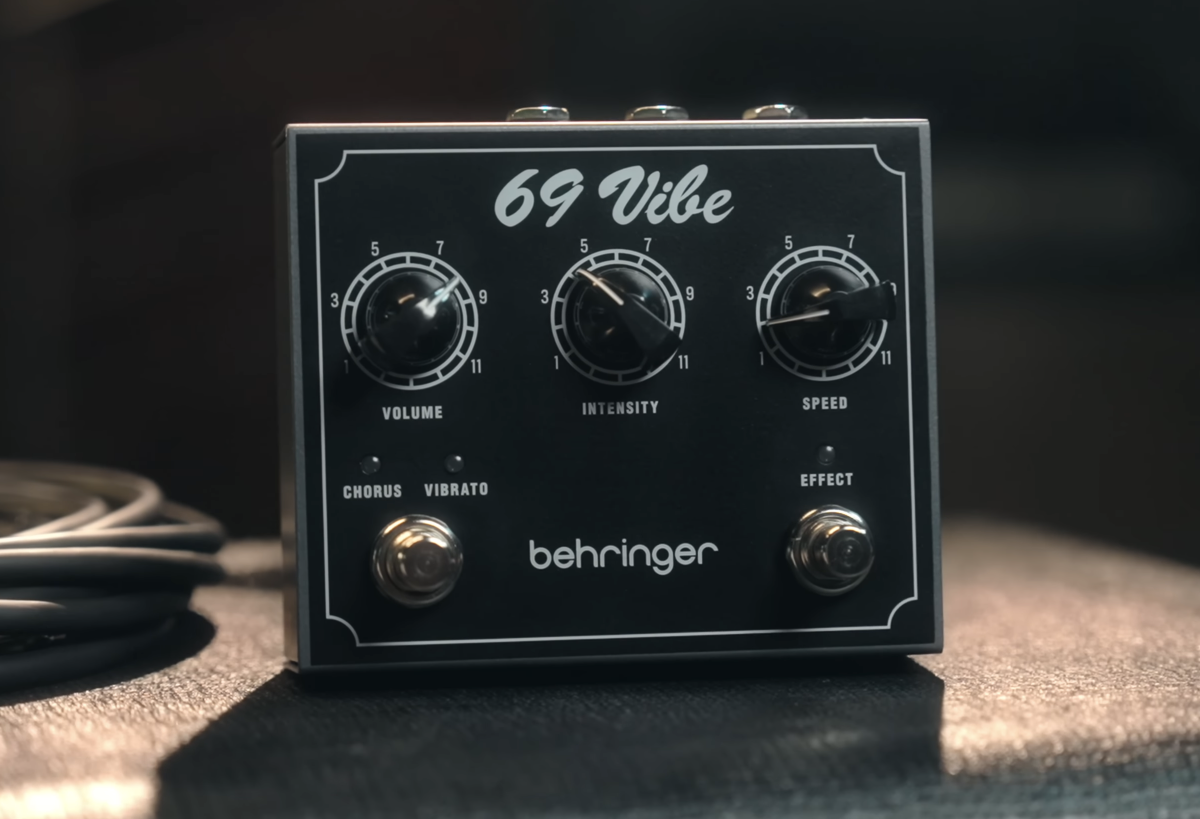 Behringer 69 Vibe, la compañía alemana lanza un clon del Uni-Vibe
